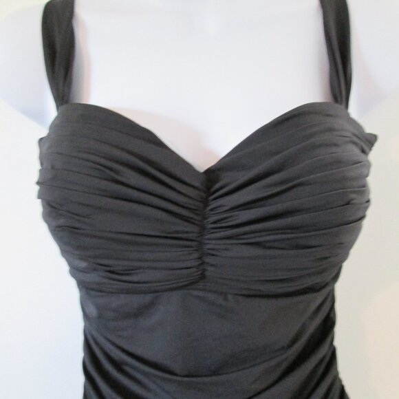 Bleu Rod Beattie Kore Shirred Bandeau One Piece Swimsuit NWT Sz 10 - Picture 5 of 11